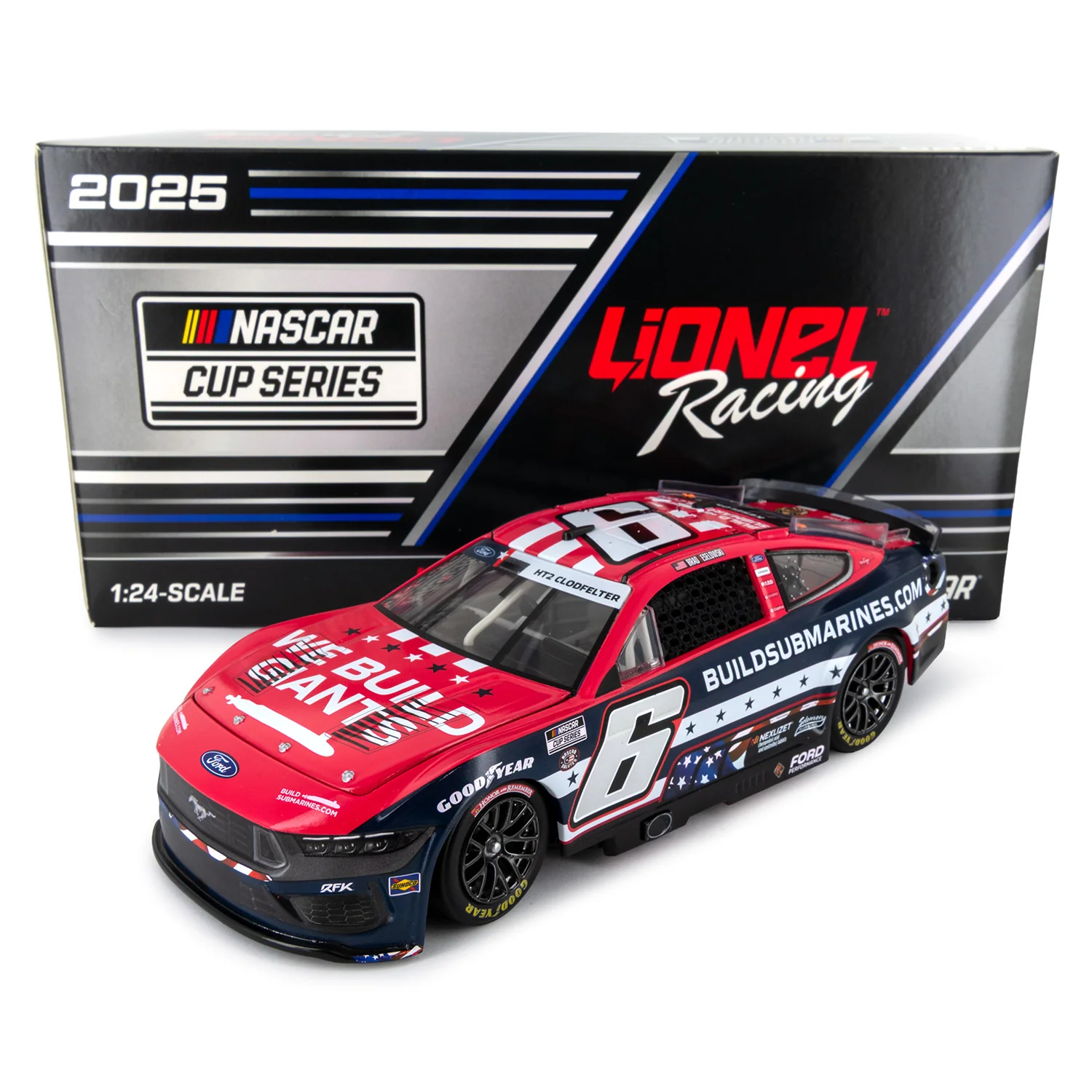 Brad Keselowski BuildSubmarines Salutes 1:24 Standard 2025 Diecast Car