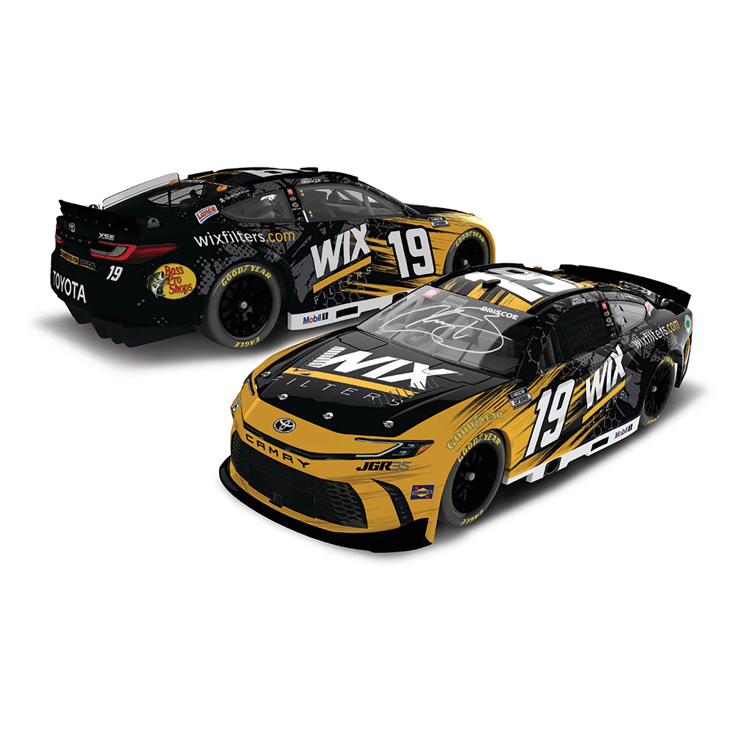 Chase Briscoe Autographed WIX Filters 1:24 Standard 2026 Diecast Car Preorder - Currently Projected October