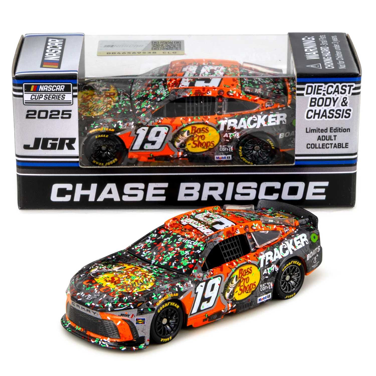 Chase Briscoe Pocono 1st JGR Race Win 1:64 2025 Diecast Car