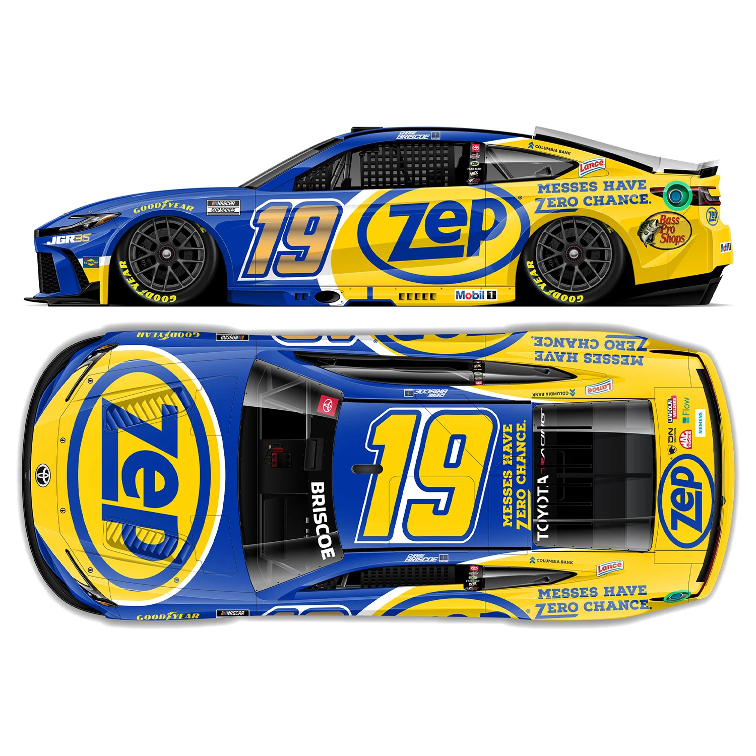 Chase Briscoe Zep 1:24 Standard 2026 Diecast Car Preorder - Currently Projected November