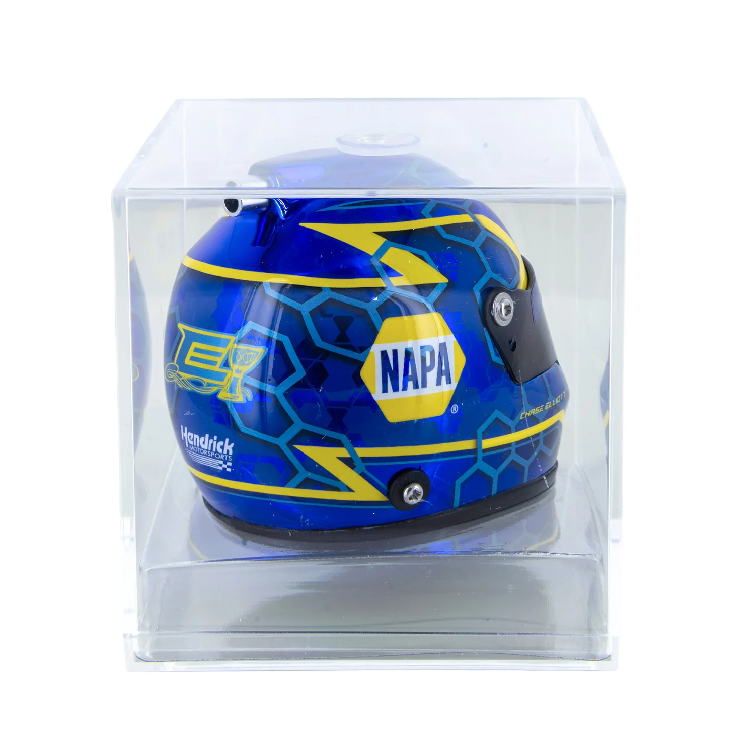 Chase Elliott NAPA #9 Collectible 1/4 Scale Micro Helmet - Image 2