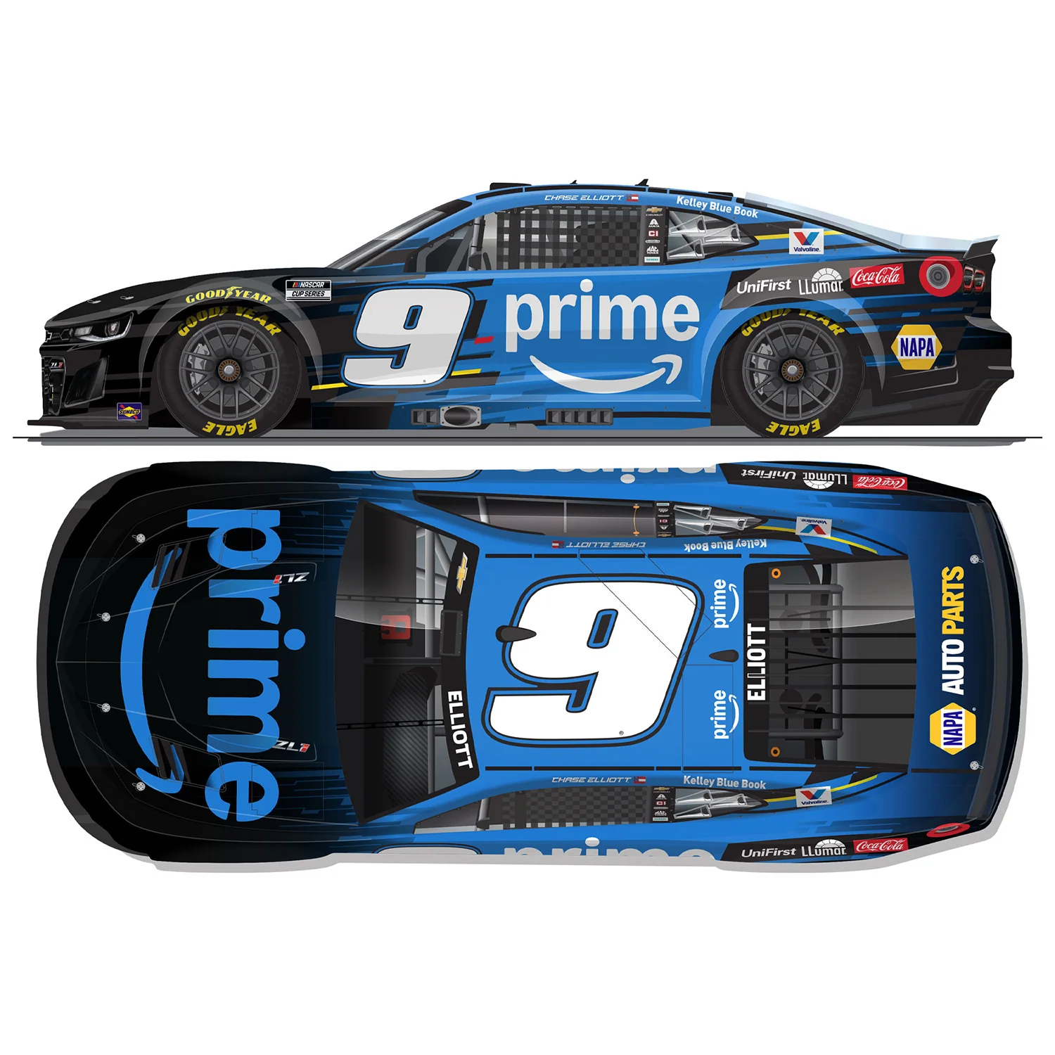 Chase Elliott Amazon Prime 1:64 2026 Diecast Car Preorder - Currently Projected May - Image 2