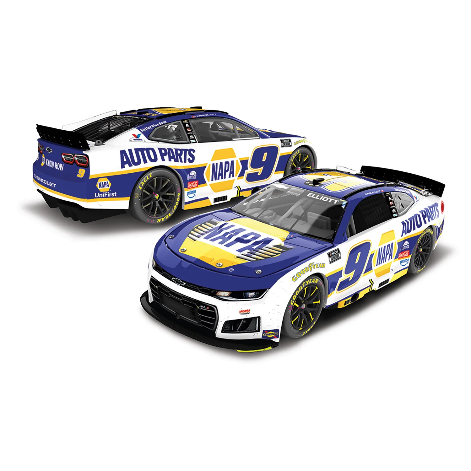 Chase Elliott Daytona Duel 2 Race Win 1:64 Standard 2026 Diecast Chassis Car Preorder - Currently Projected September