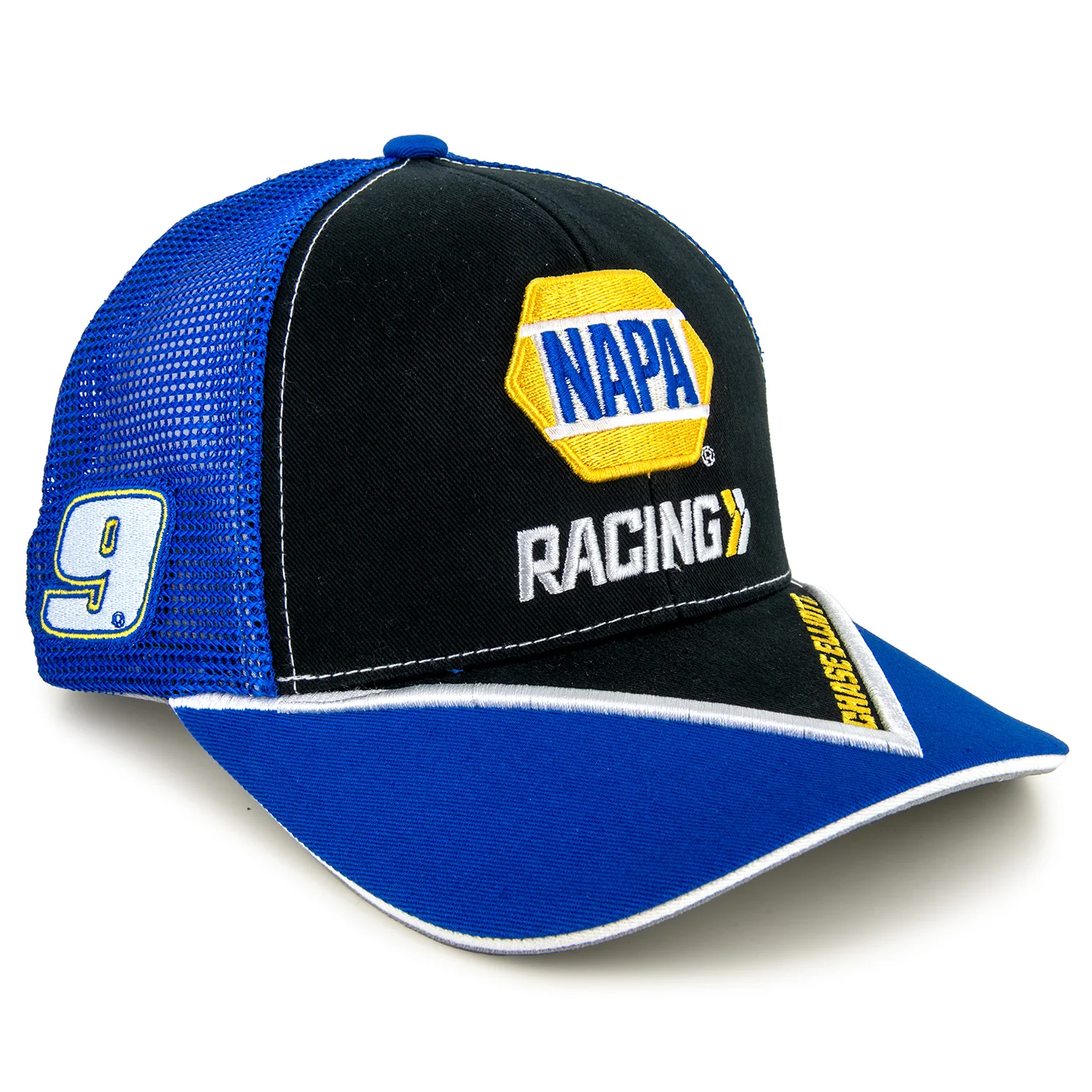Chase Elliott NAPA Element Sponsor Mesh Hat Blue/Black - Sale - Image 3