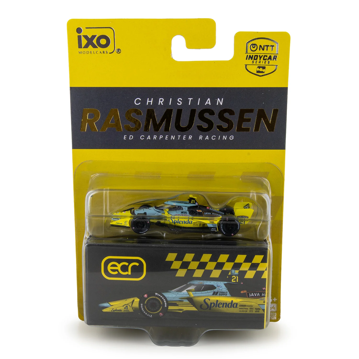 Christian Rasmussen #21 NTT IndyCar Series 1:64 2026 Diecast Car
