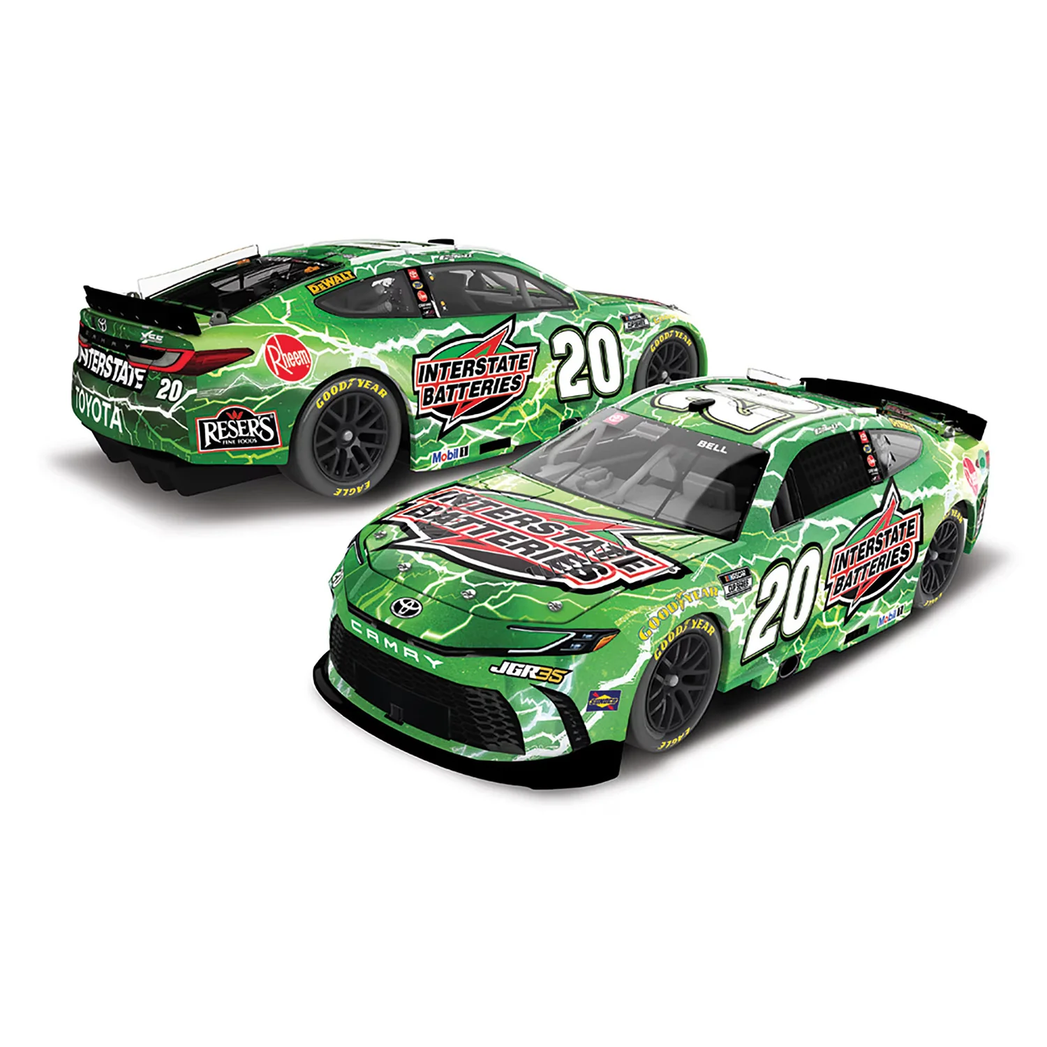Christopher Bell Interstate Batteries 1:24 Standard 2026 Diecast Car Preorder - Currently Projected October