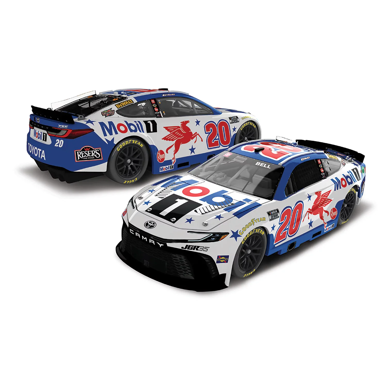 Christopher Bell Mobil 1 1:24 Color Chrome 2026 Diecast Car Preorder - Currently Projected September