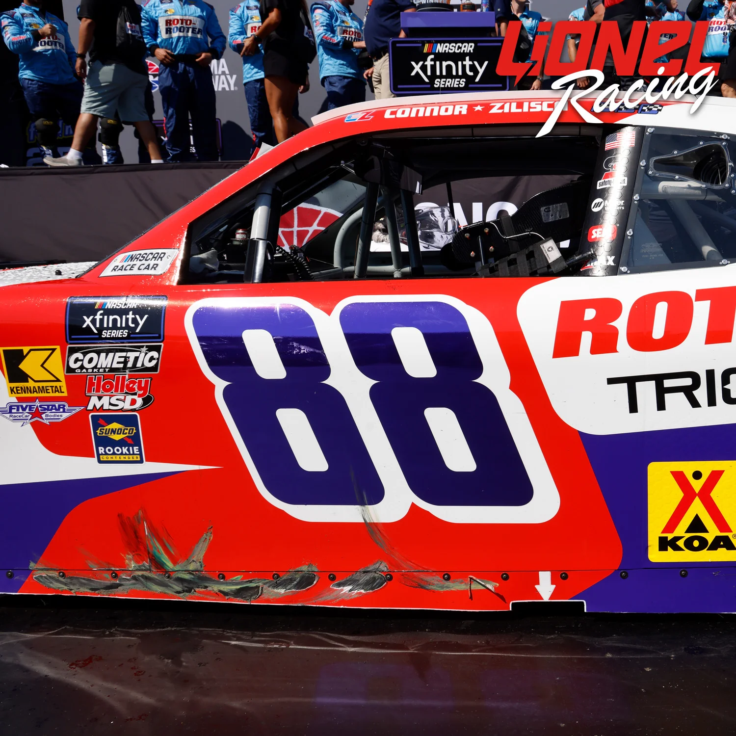 Connor Zilisch Autographed Sonoma Race Win 1:24 Standard 2025 Diecast Car Preorder - Currently Projected May - Image 6
