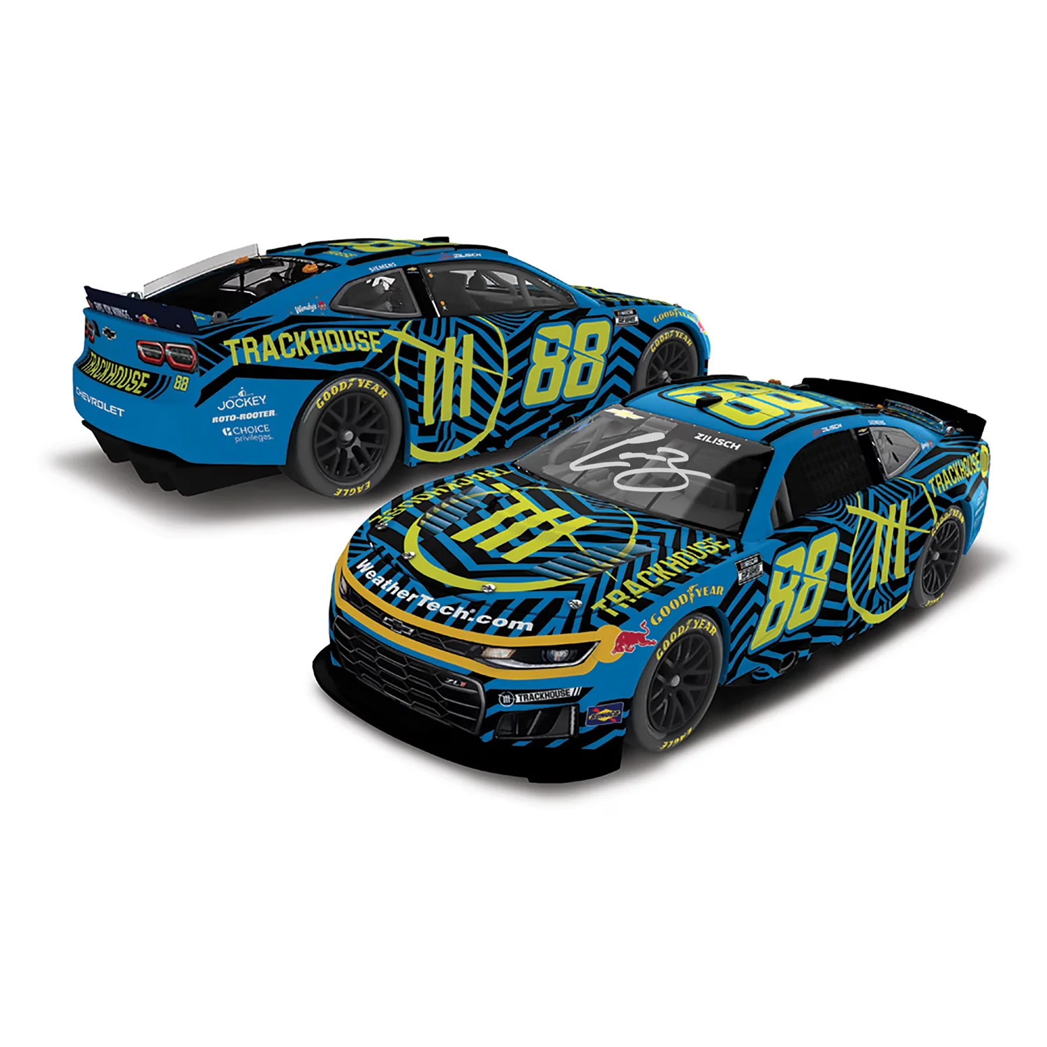 Connor Zilisch Autographed Trackhouse 1:24 Standard 2026 Diecast Car Preorder - Currently Projected August