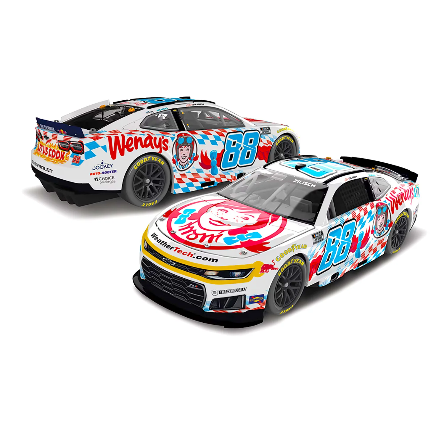 Connor Zilisch ELITE Wendy's 1:24 2026 Diecast Car Preorder - Currently Projected October