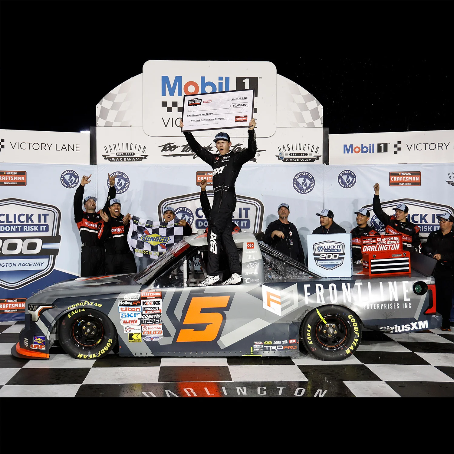 Corey Heim Darlington Truck Race Win 1:24 Standard 2026 Diecast Preorder - Currently Projected October