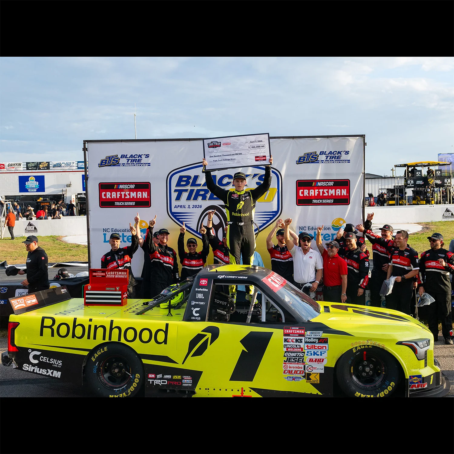 Corey Heim Rockingham Truck Series Race Win 1:64 2026 Diecast Preorder - Currently Projected November