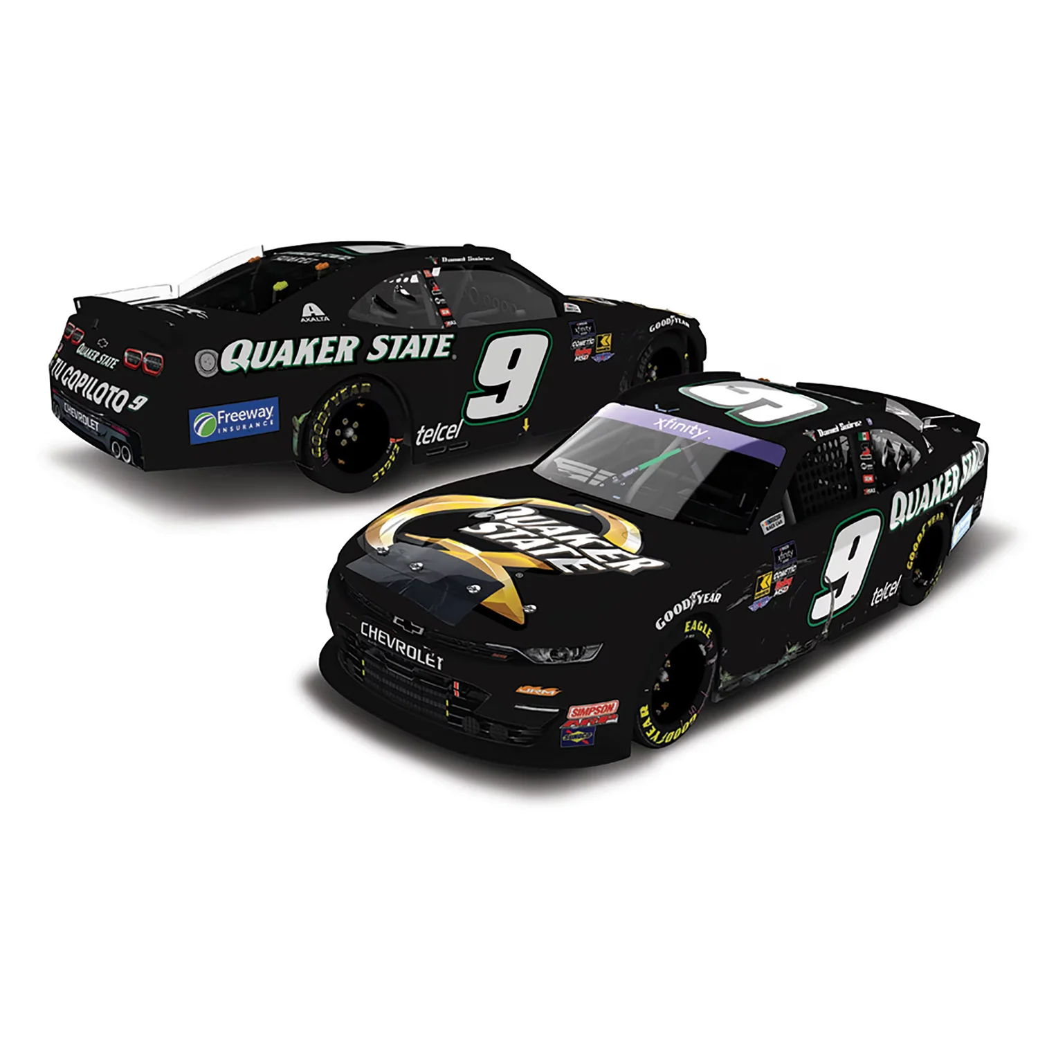 Daniel Suarez Mexico City Race Win 1:24 Standard 2025 Diecast Car