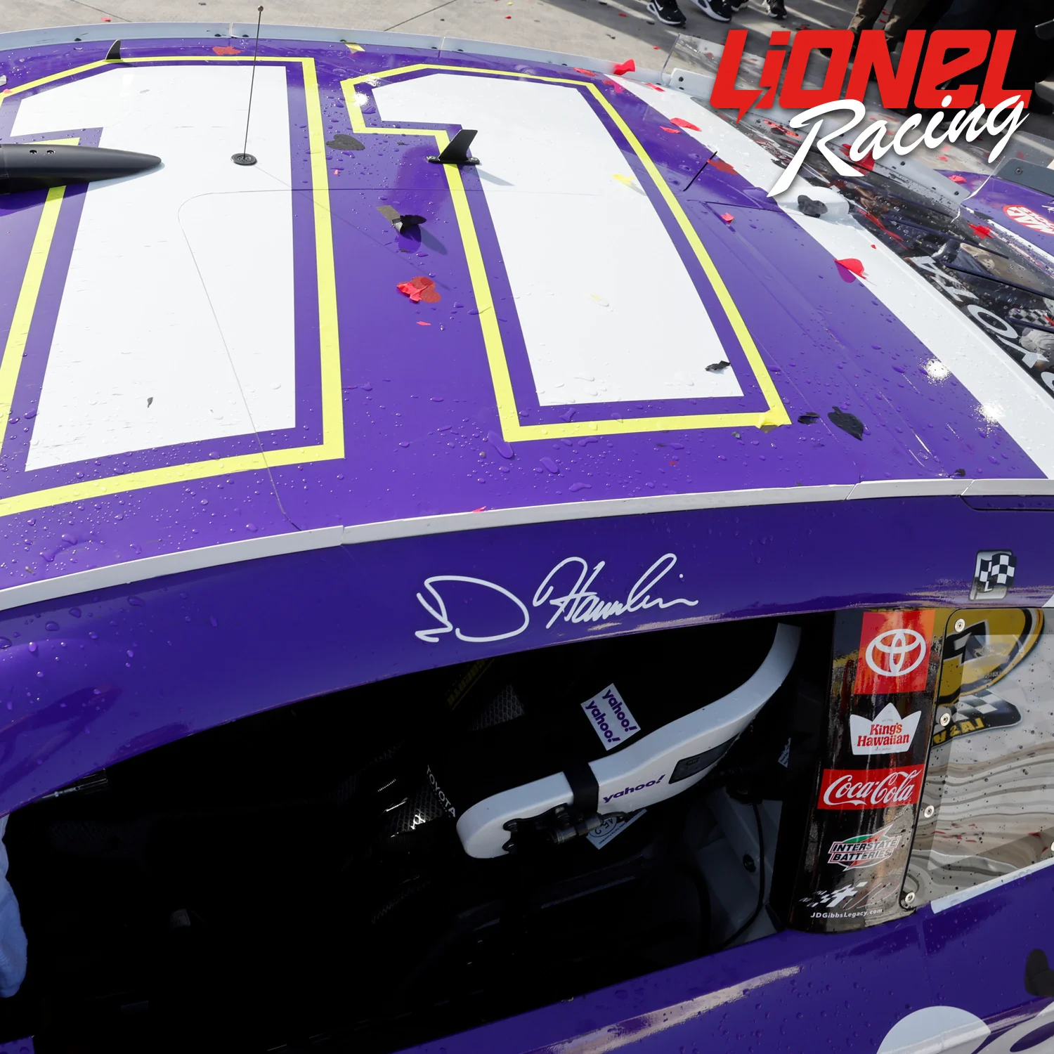 Denny Hamlin Las Vegas Race Win 1:64 Standard 2026 Diecast Chassis Car Preorder - Currently Projected October - Image 3