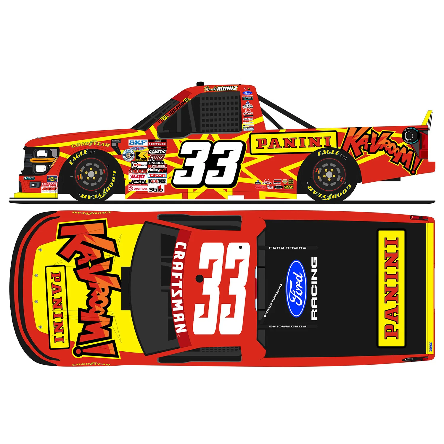 Frankie Muniz Panini 1:64 2026 Diecast Truck Preorder - Currently Projected November