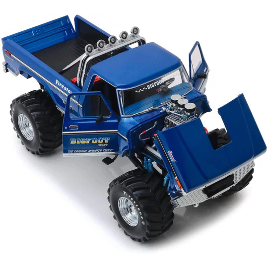 Greenlight 1:18 1974 Ford F-250 Bigfoot #1 Monster Truck with 48-Inch Tires - Image 5
