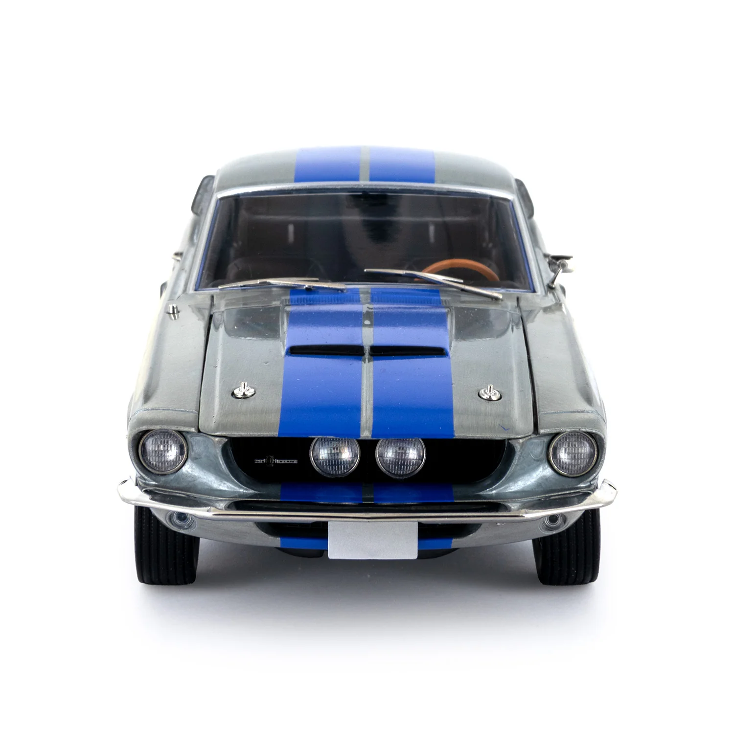 Greenlight 1:24 1967 Shelby GT-500 Mustang Cobra Raw Finish EXPO Exclusive - Image 2