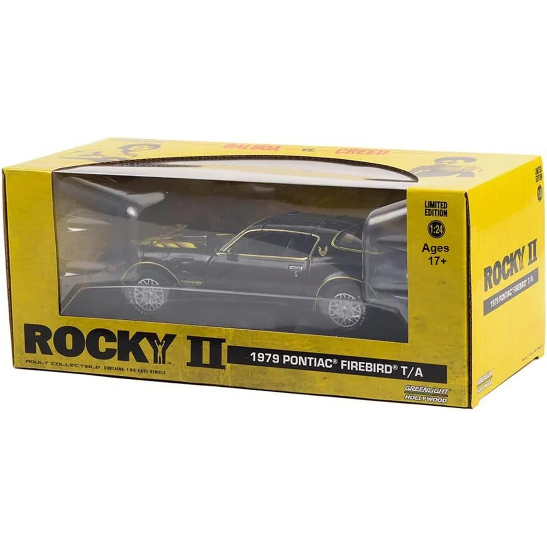 Greenlight 1:24 Hollywood 1979 Pontiac Firebird Trans Am Rocky II - Image 2