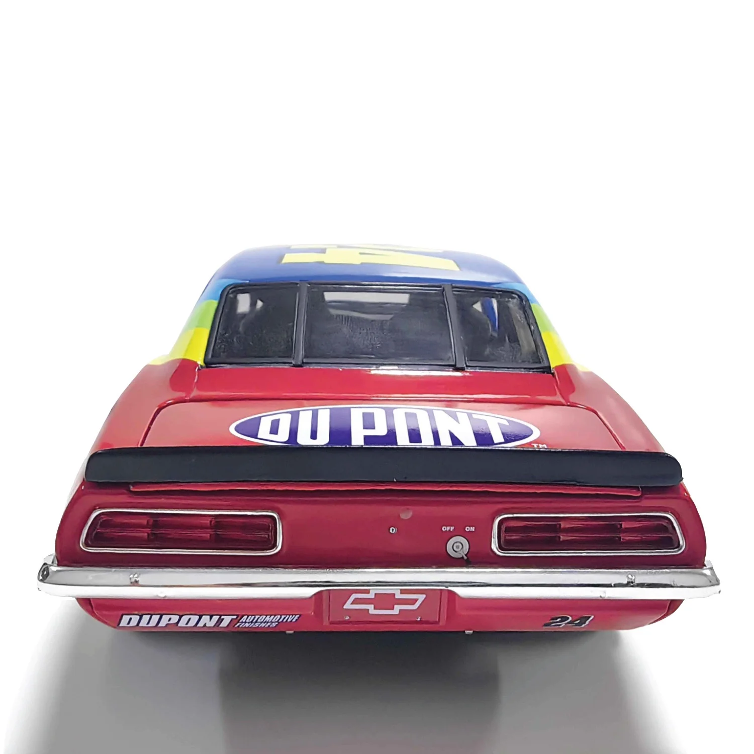 Greenlight Jeff Gordon First HMS Win (Charlotte 1994) Tribute 1:18 Standard 1969 Camaro Diecast Car - Image 4