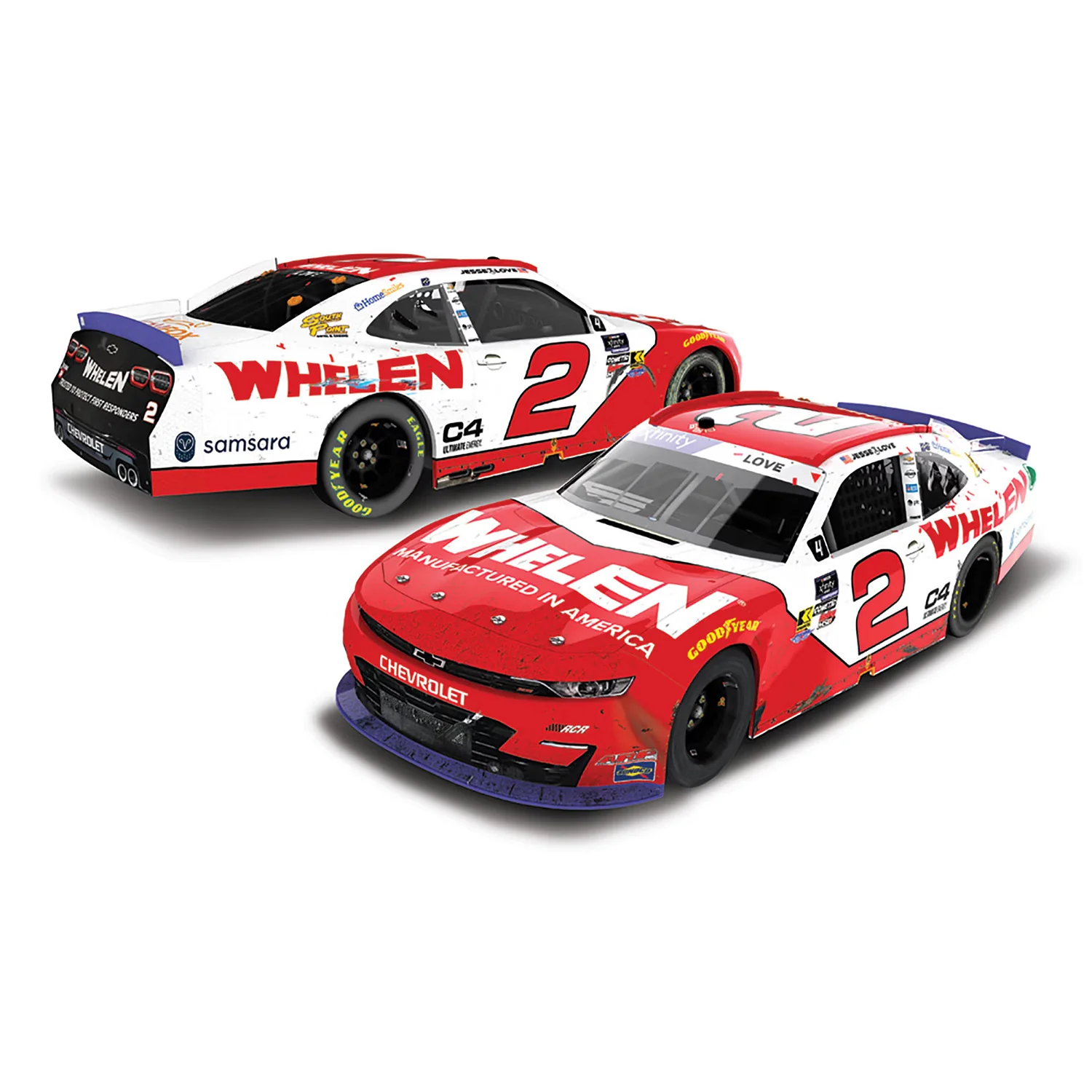 Jesse Love NASCAR Xfinity Series Phoenix Race Win Champion 1:64 2025 Diecast Car Preorder - Currently Projected July