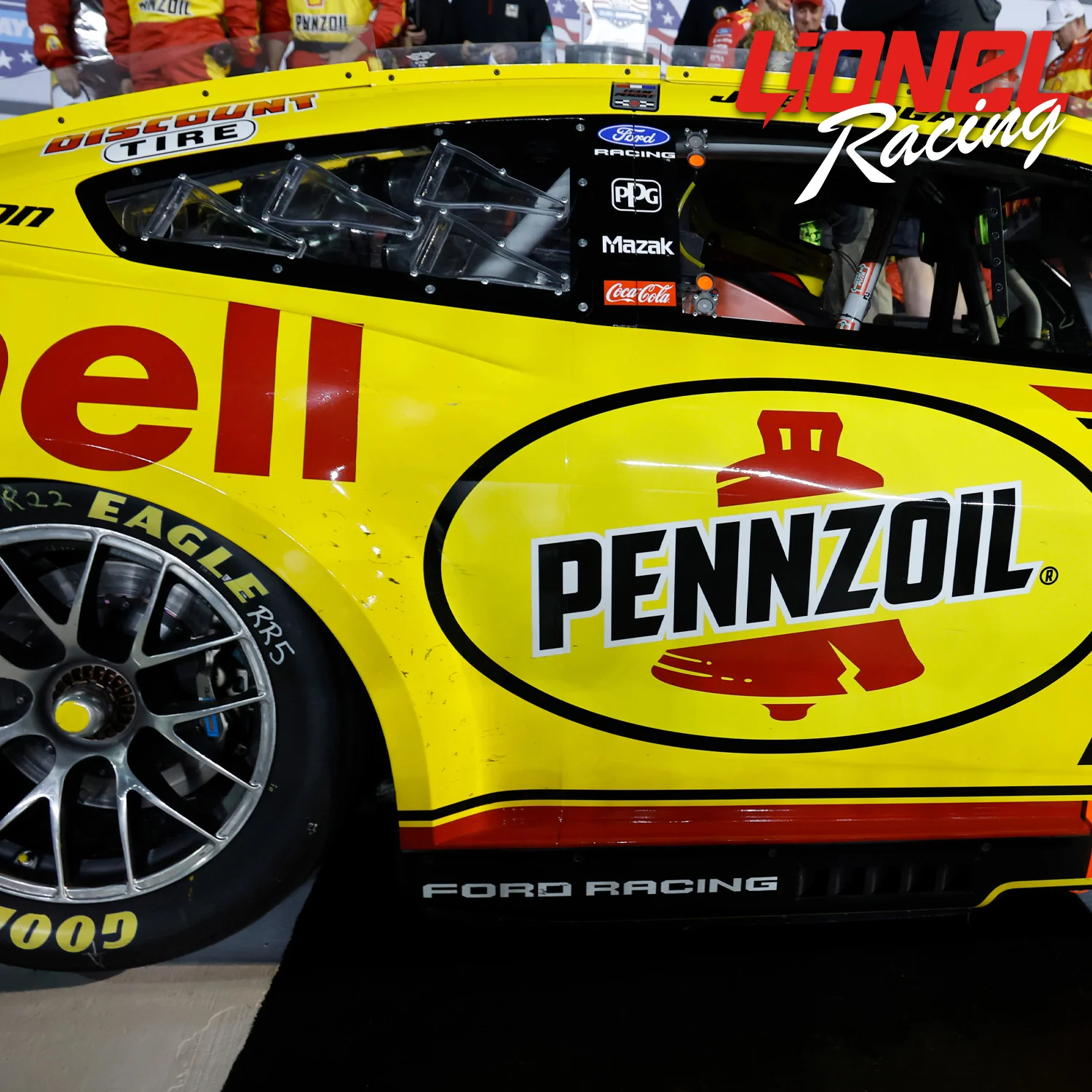 Joey Logano ELITE Daytona Duel 1 Race Win 1:24 2026 Diecast Car Preorder - Currently Projected September - Image 5