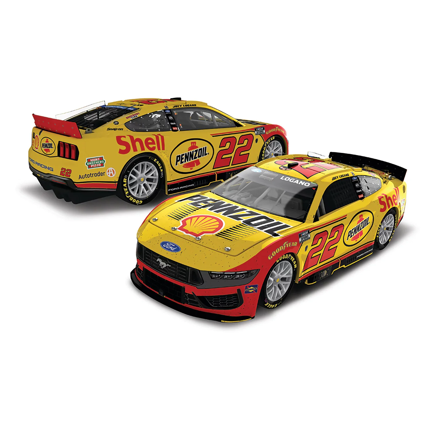 Joey Logano ELITE Daytona Duel 1 Race Win 1:24 2026 Diecast Car Preorder - Currently Projected September