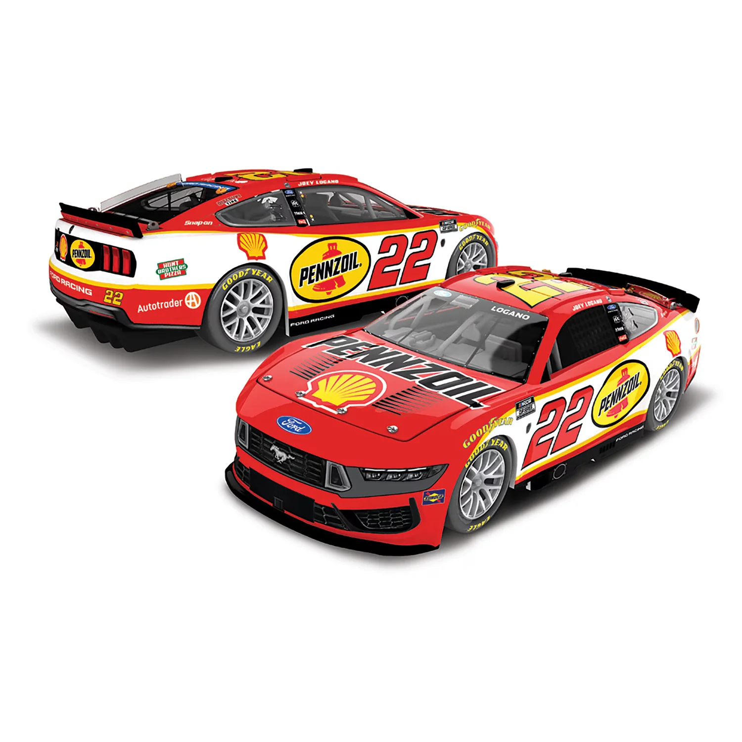 Joey Logano ELITE Special Shell-Pennzoil 1:24 2026 Diecast Car Preorder - Currently Projected October