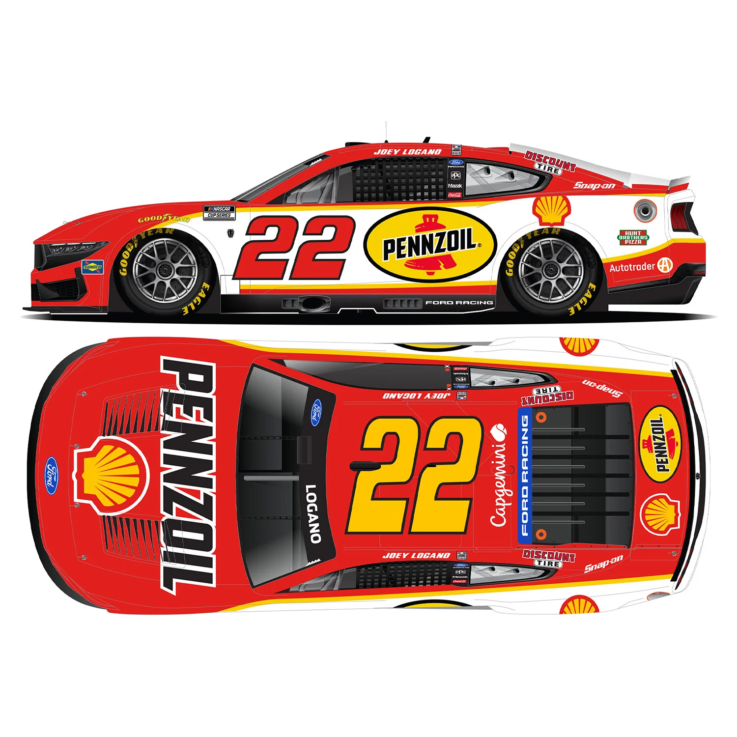 Joey Logano Special Shell-Pennzoil 1:64 2026 Diecast Car Preorder - Currently Projected October - Image 2