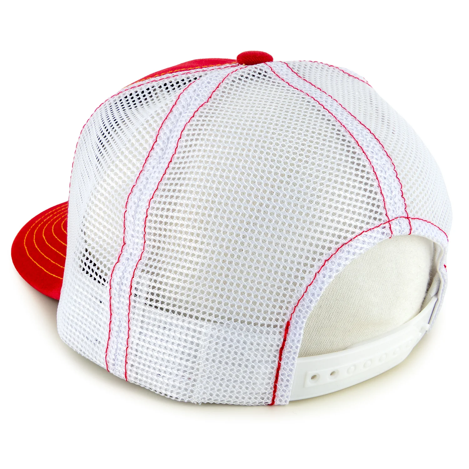 Joey Logano Striped #22 Mesh Hat Red/White - Image 4