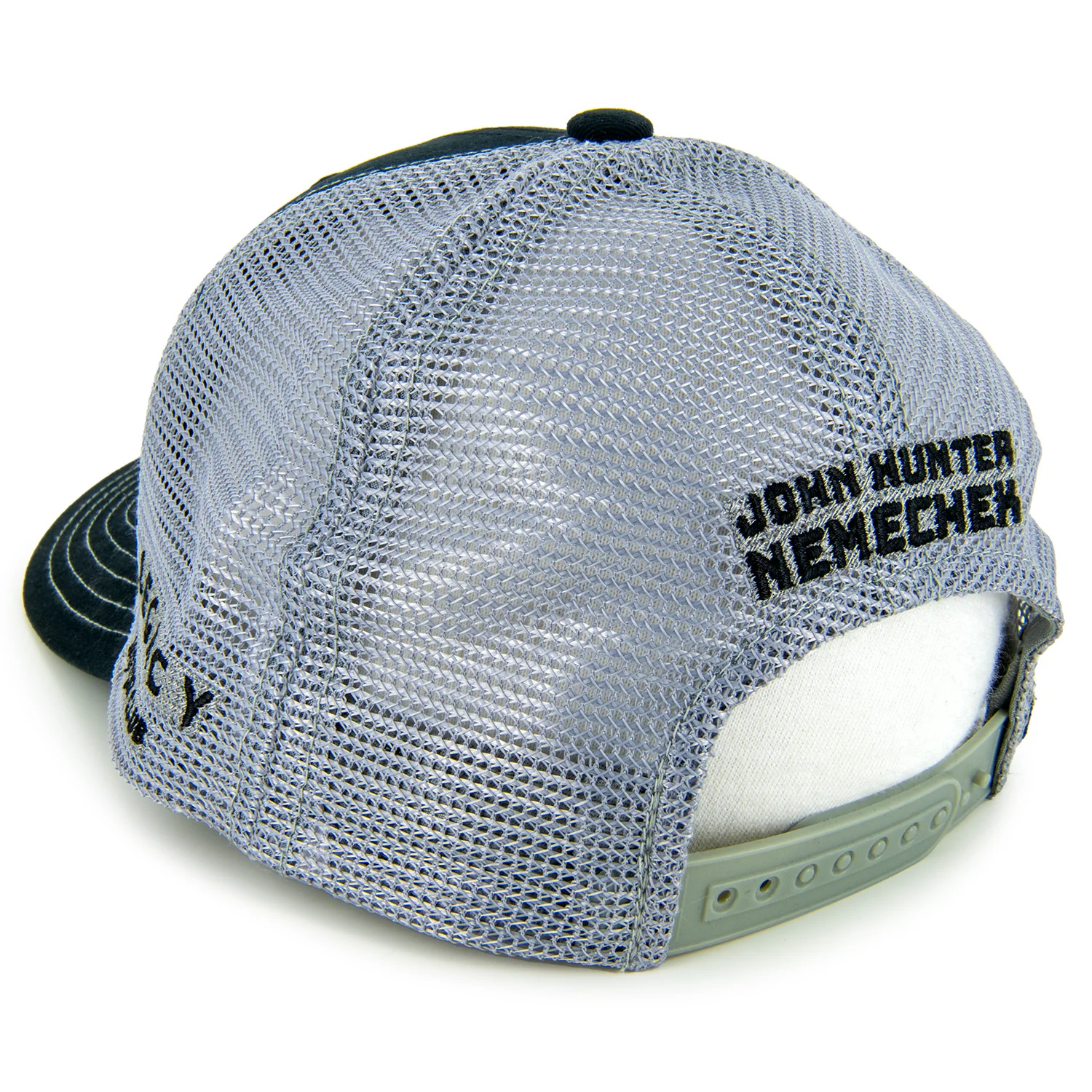 John Hunter Nemechek Big #42 Mesh Hat Black/Gray - Image 4