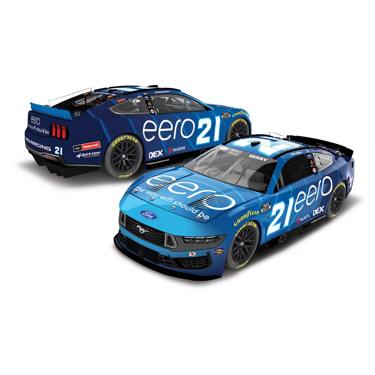 Josh Berry eero 1:64 2026 Diecast Car Preorder - Currently Projected July