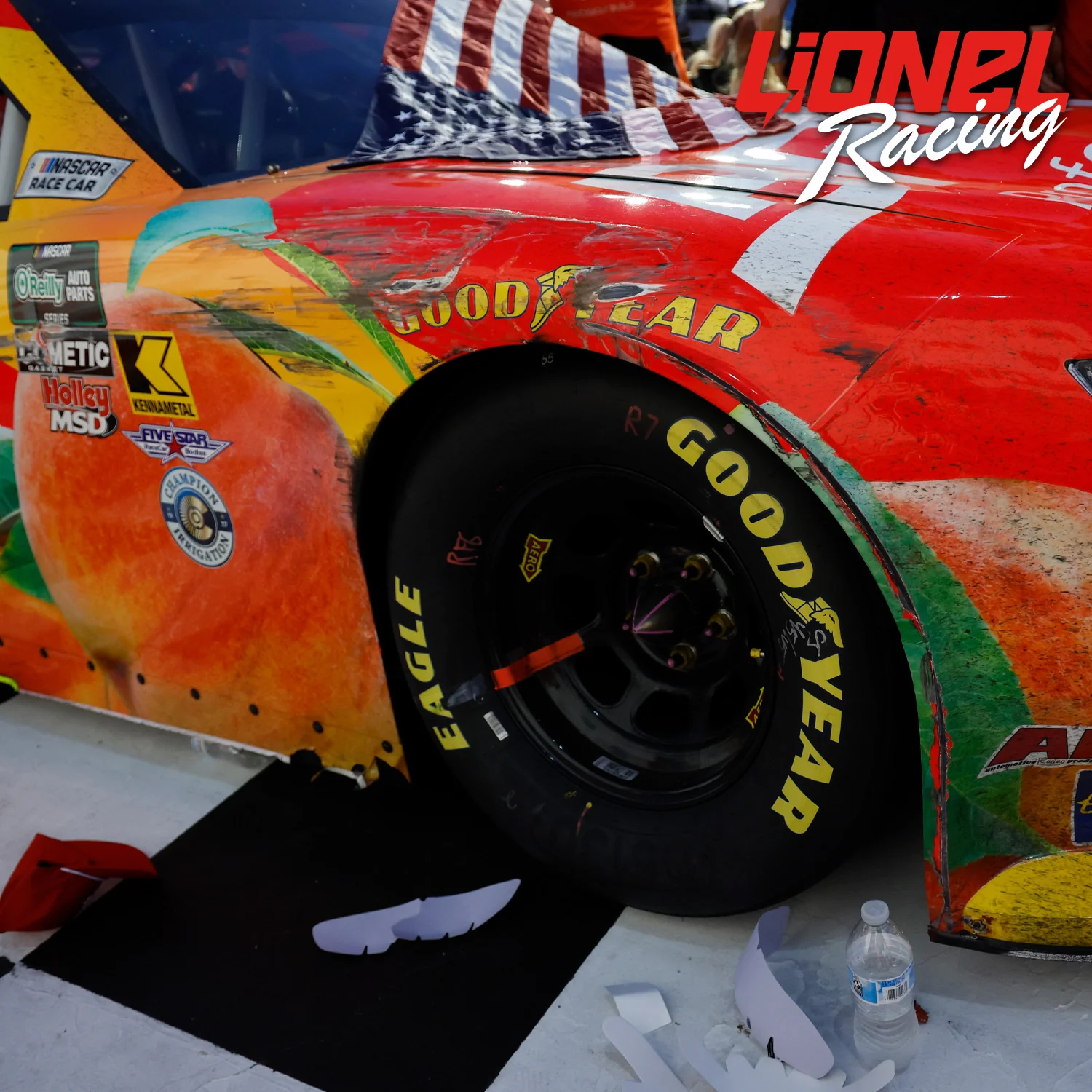 Justin Allgaier Autographed Darlington Race Win 1:24 Standard 2026 Diecast Car Preorder - Currently Projected October - Image 3