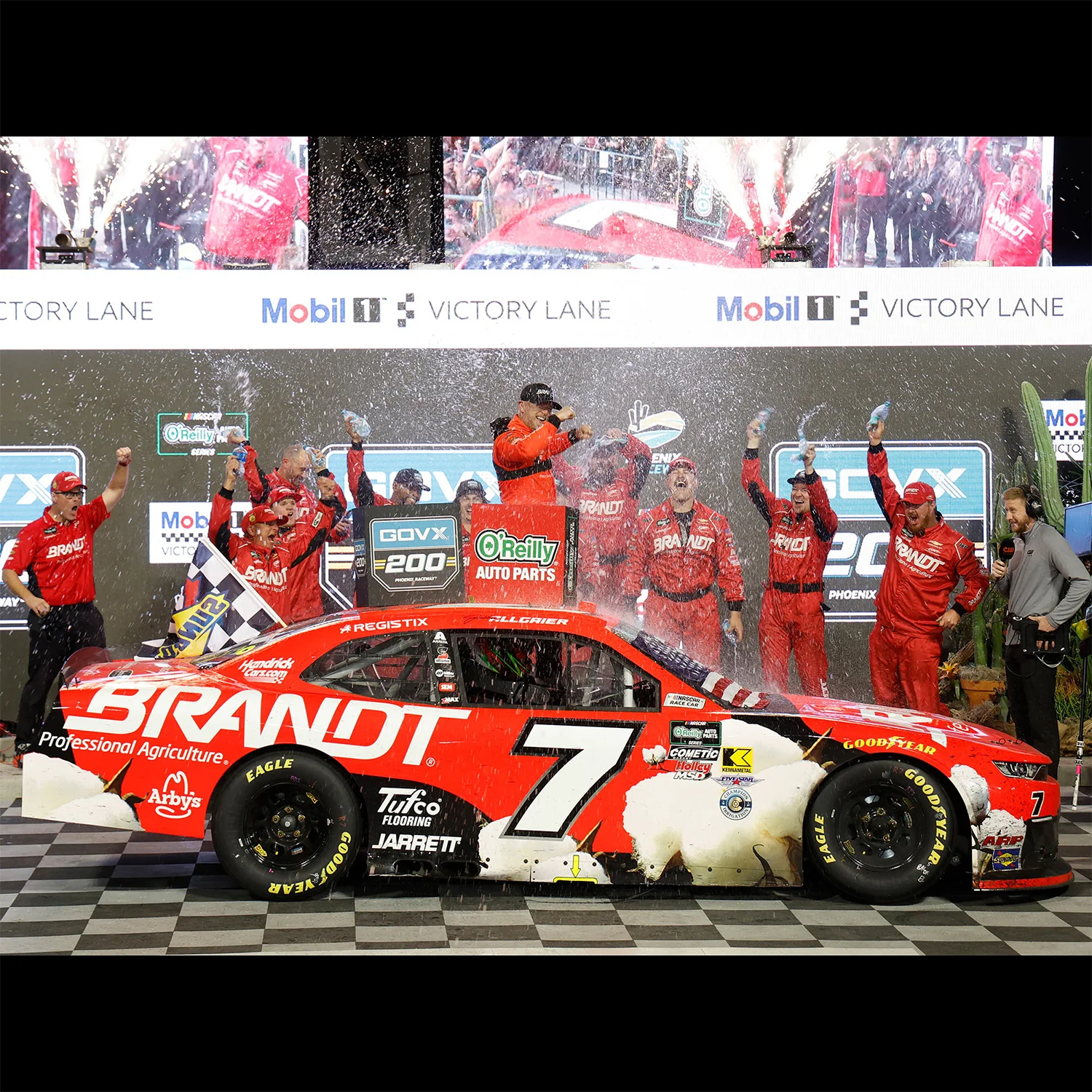 Justin Allgaier Phoenix Race Win 1:64 2026 Diecast Car Preorder - Currently Projected October