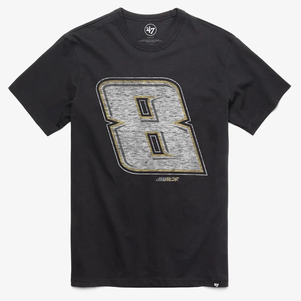 Kyle Busch Car Number #8 Franklin 47 Brand T-Shirt
