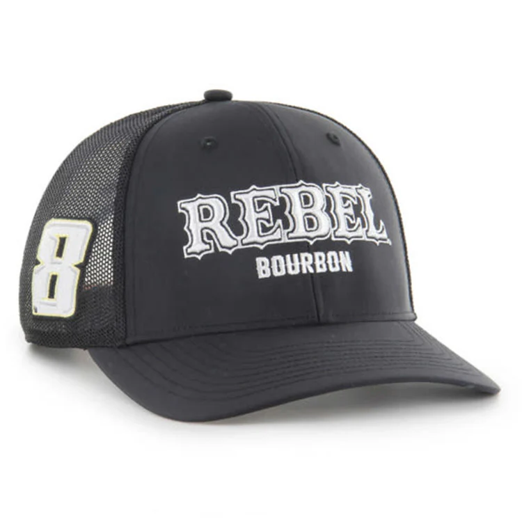 Kyle Busch Rebel Bourbon Triple Shot Trucker 47 Brand Hat
