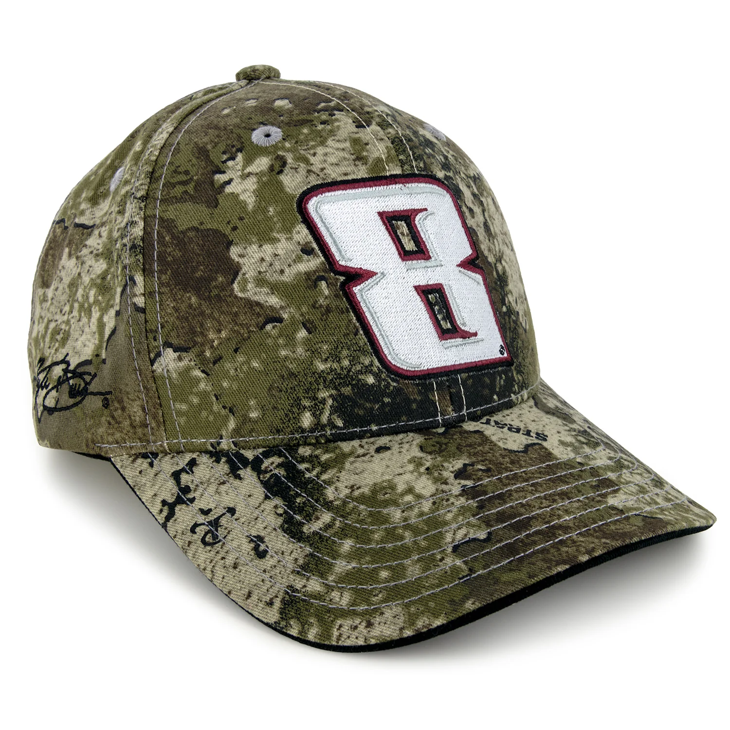 Kyle Busch TrueTimber Camo Big Number #8 Hat - Image 3