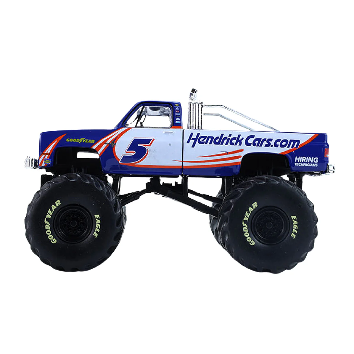Kyle Larson 2025 HendrickCars 1:64 1981 Chevrolet K20 Monster Truck Diecast Preorder - Retargeted April - Image 3