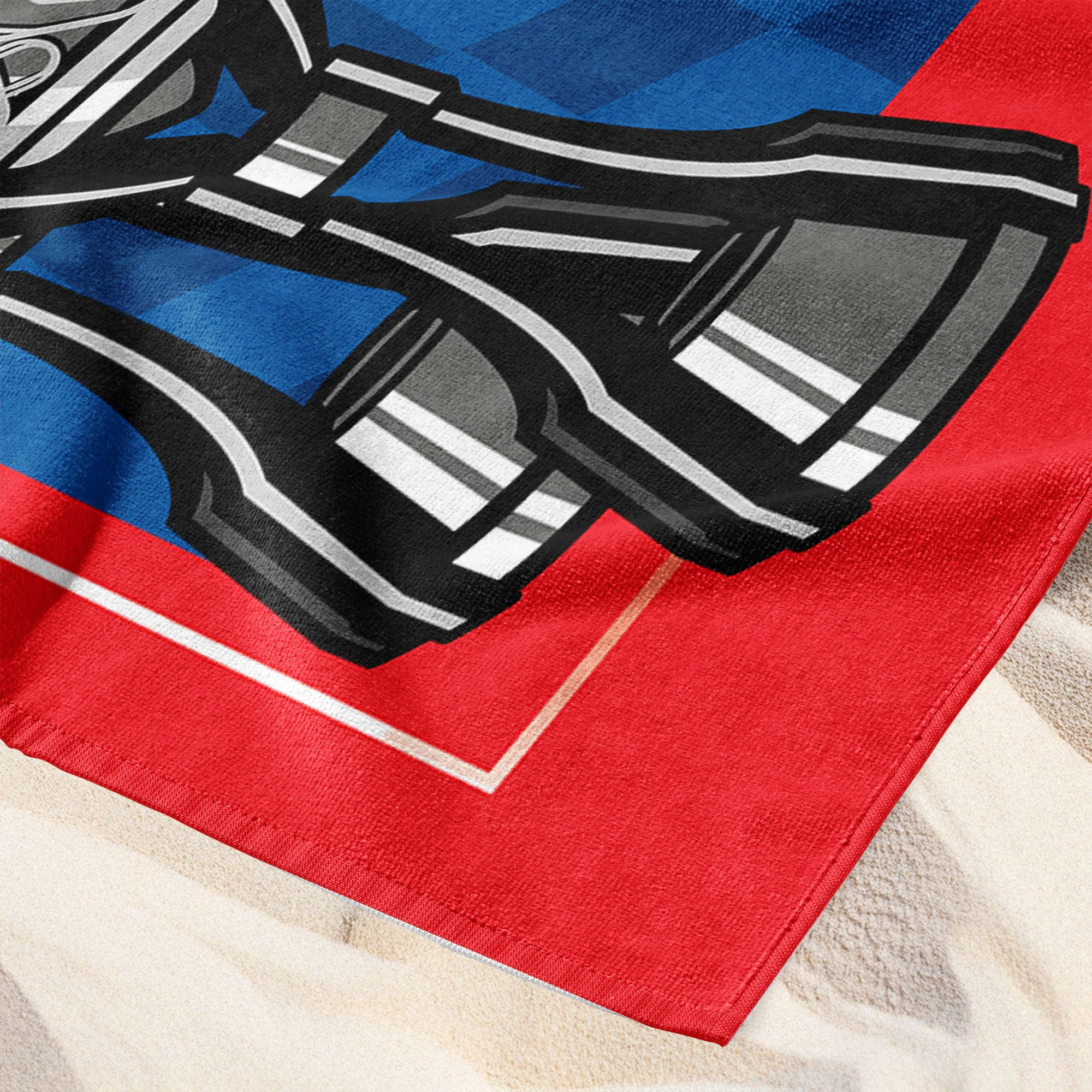 Kyle Larson 2025 NASCAR 2X Champion Trophy 30x60 Northwest Beach Towel - Image 5
