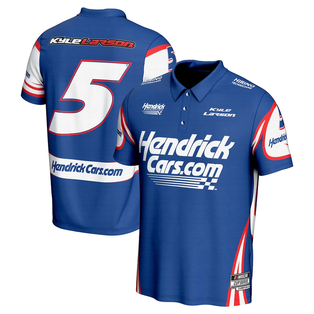 Kyle Larson 2026 HendrickCars Uniform Pit Polo ProSphere Shirt
