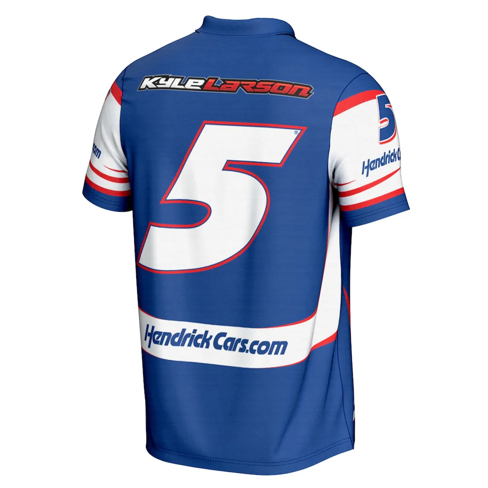 Kyle Larson 2026 HendrickCars Uniform Pit Polo ProSphere Shirt - Image 3