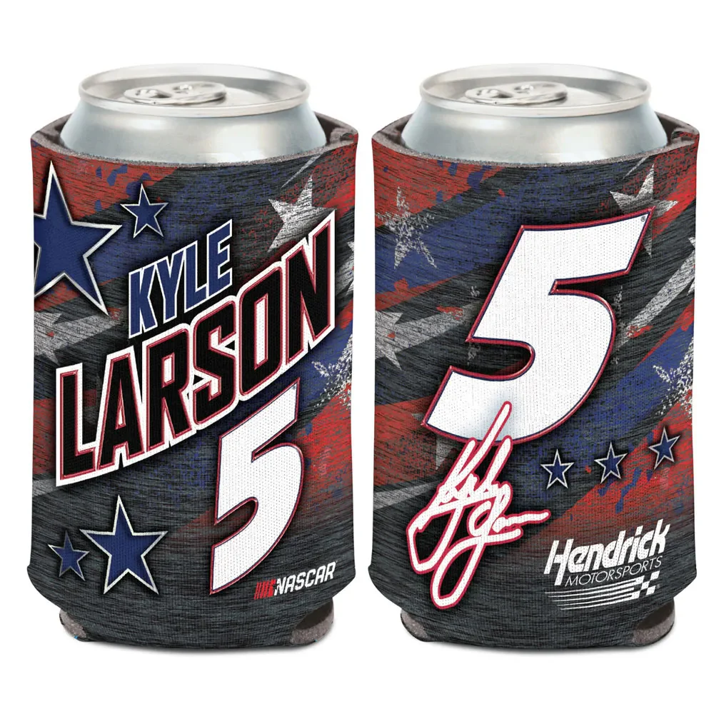Kyle Larson 2026 Patriotic #5 Can Hugger 12oz Cooler - Sale