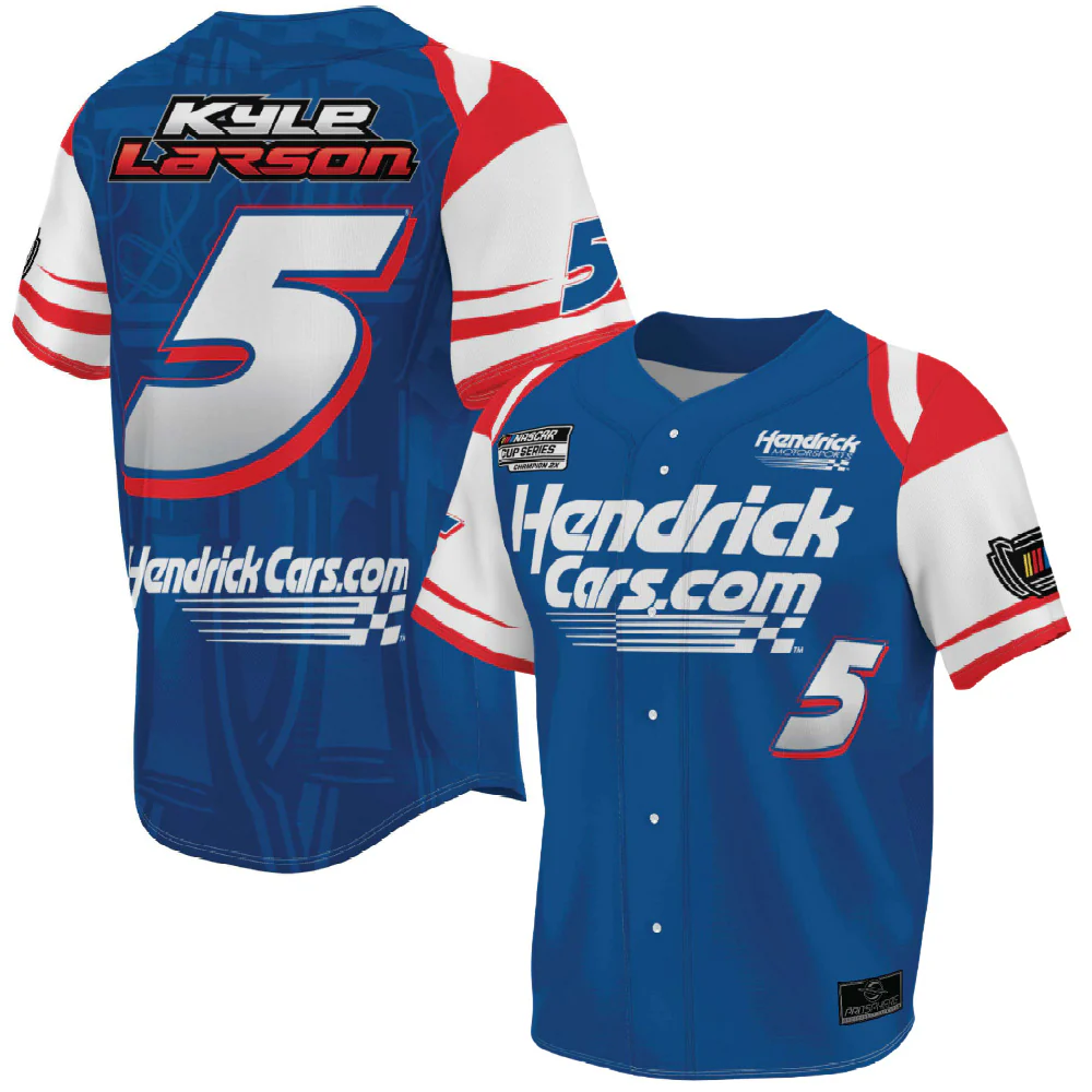 Kyle Larson HendrickCars #5 ProSphere Baseball Jersey