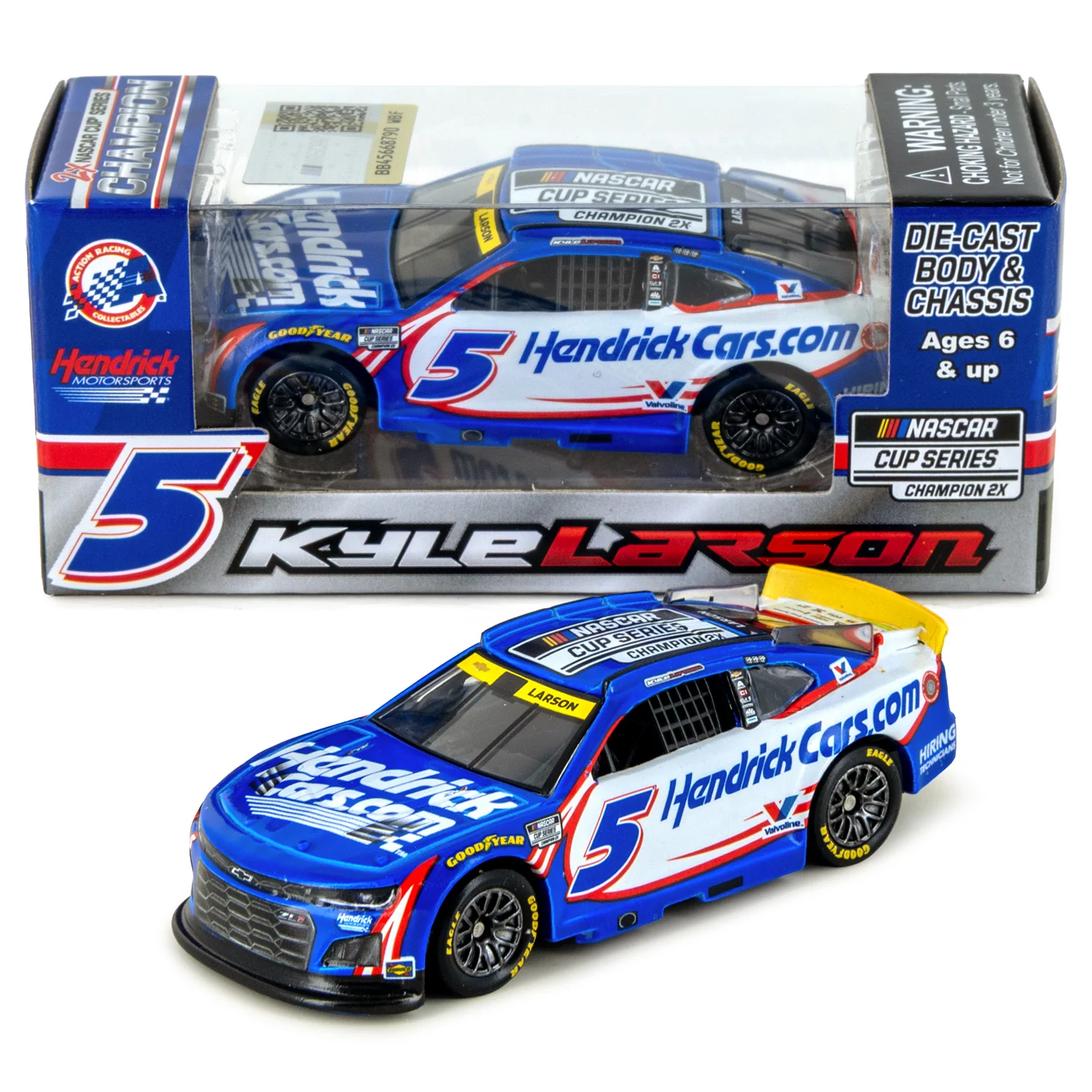 Kyle Larson NASCAR Cup Series Champion 1:64 2025 Diecast Car