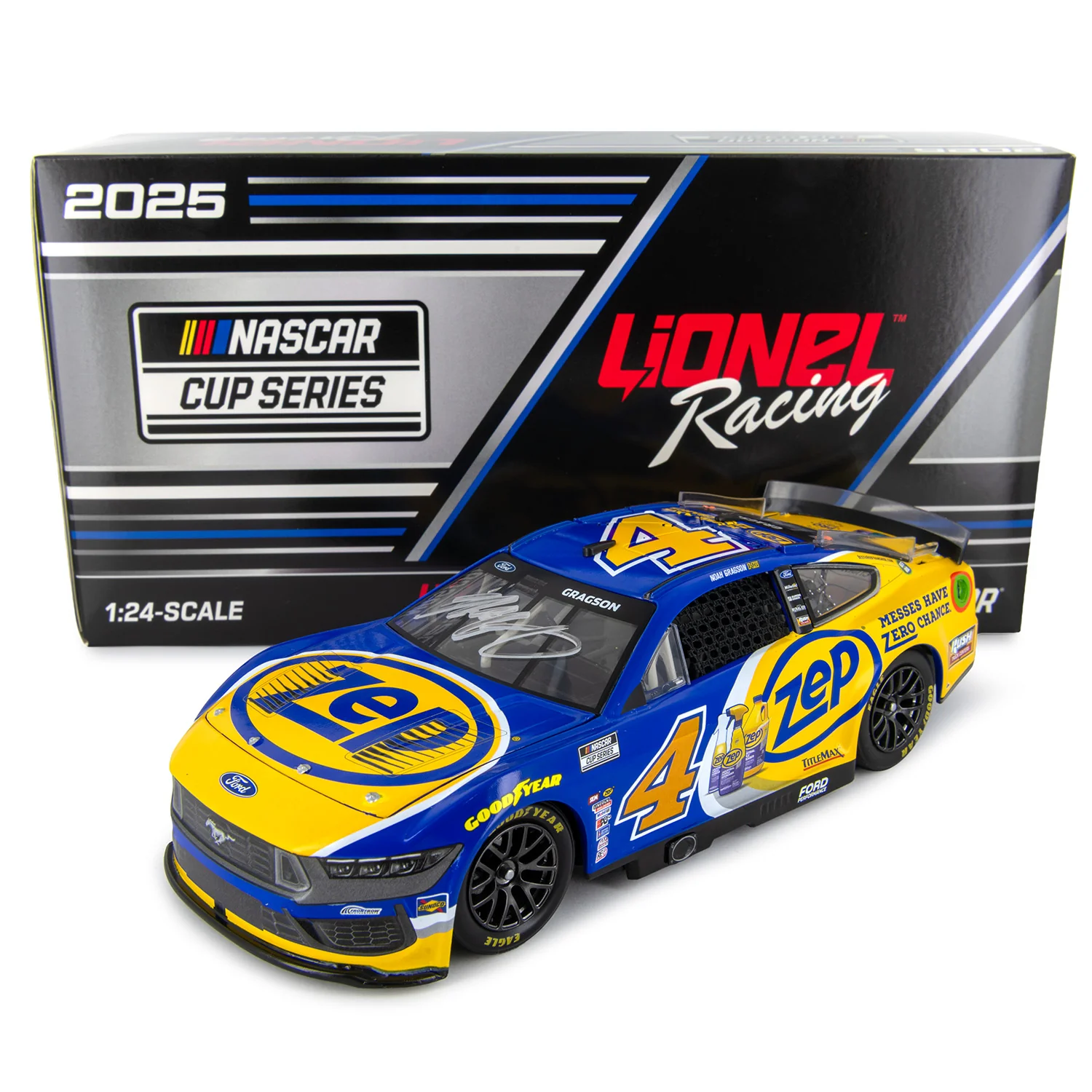 Noah Gragson Autographed Zep 1:24 Standard 2025 Diecast Car - Sale
