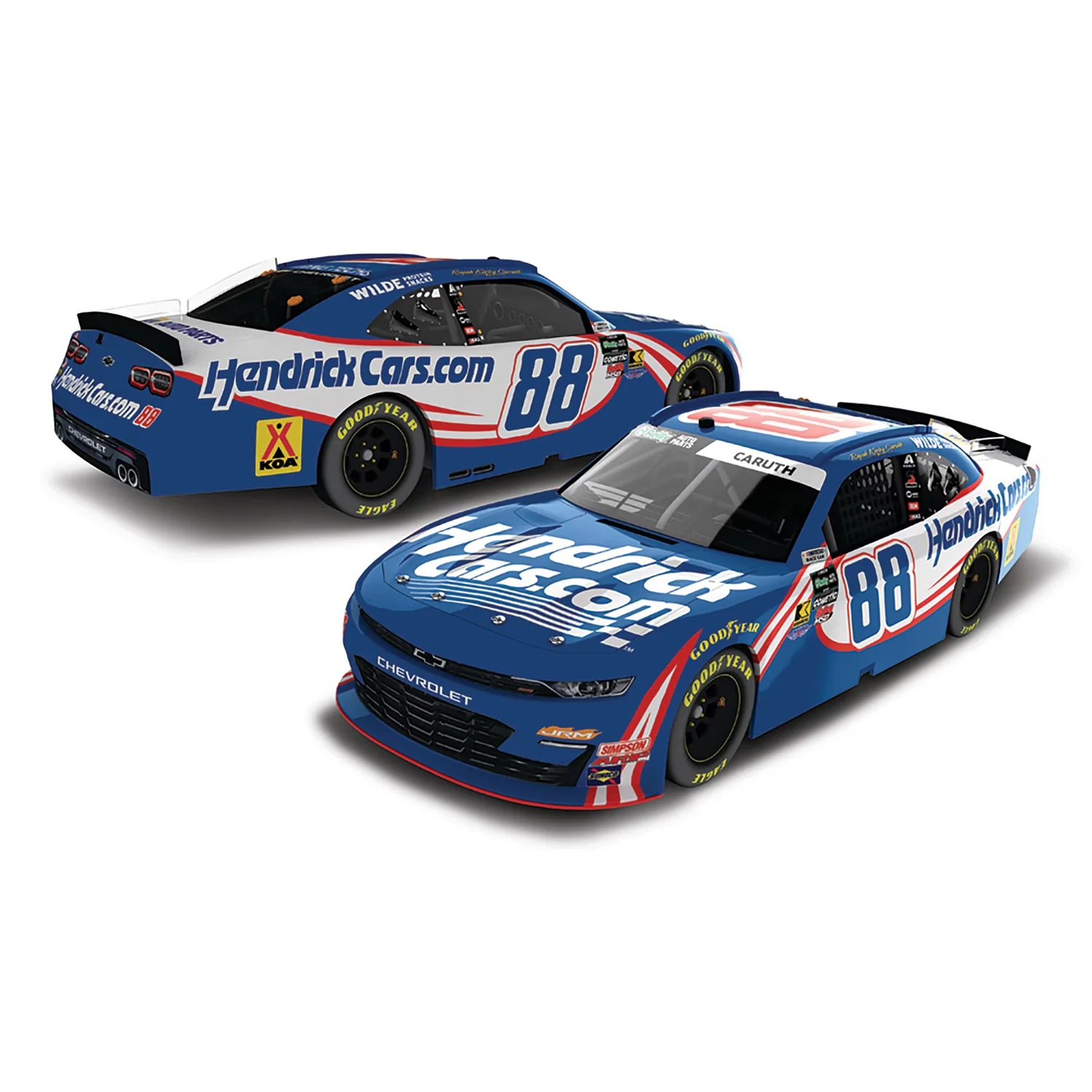 Rajah Caruth HendrickCars 1:64 2026 Diecast Car Preorder - Currently Projected July