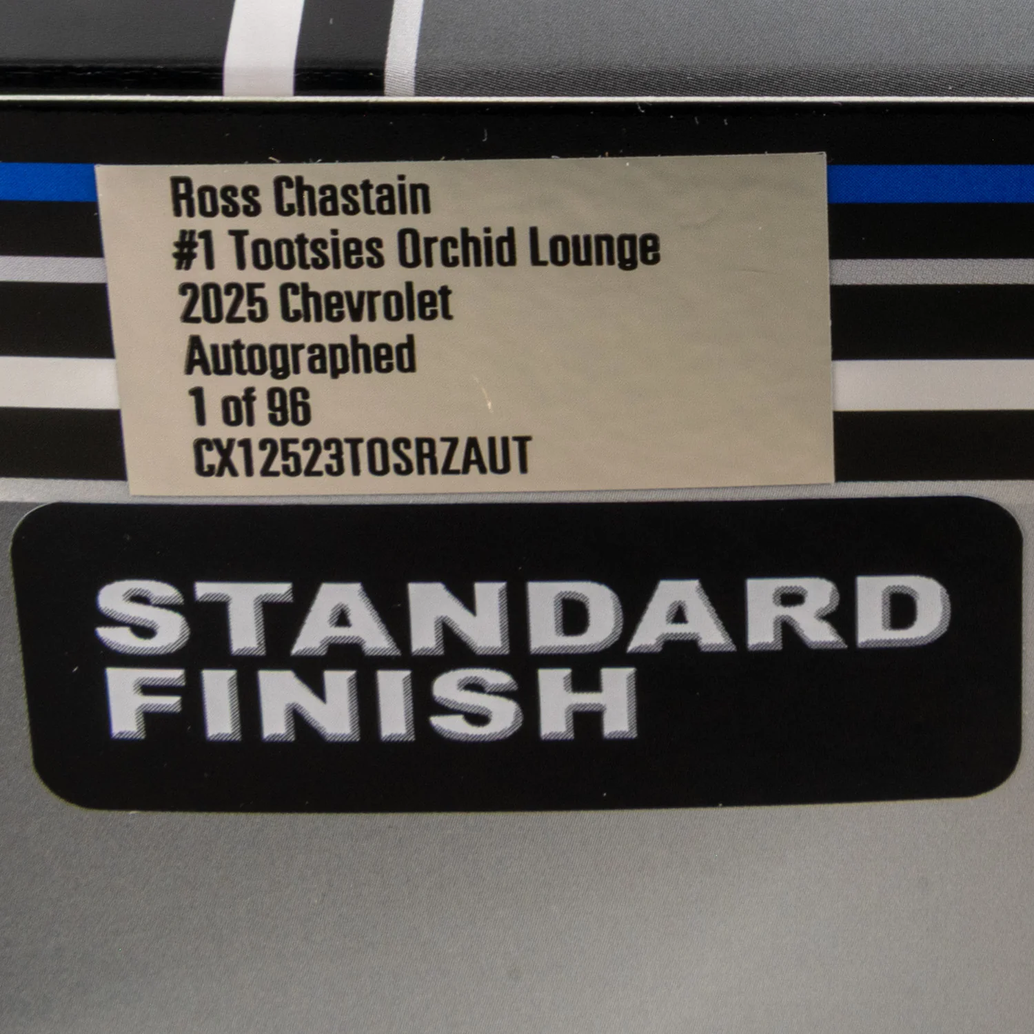 Ross Chastain Autographed Tootsie's Orchid Lounge 1:24 Standard 2025 Diecast Car - Image 4
