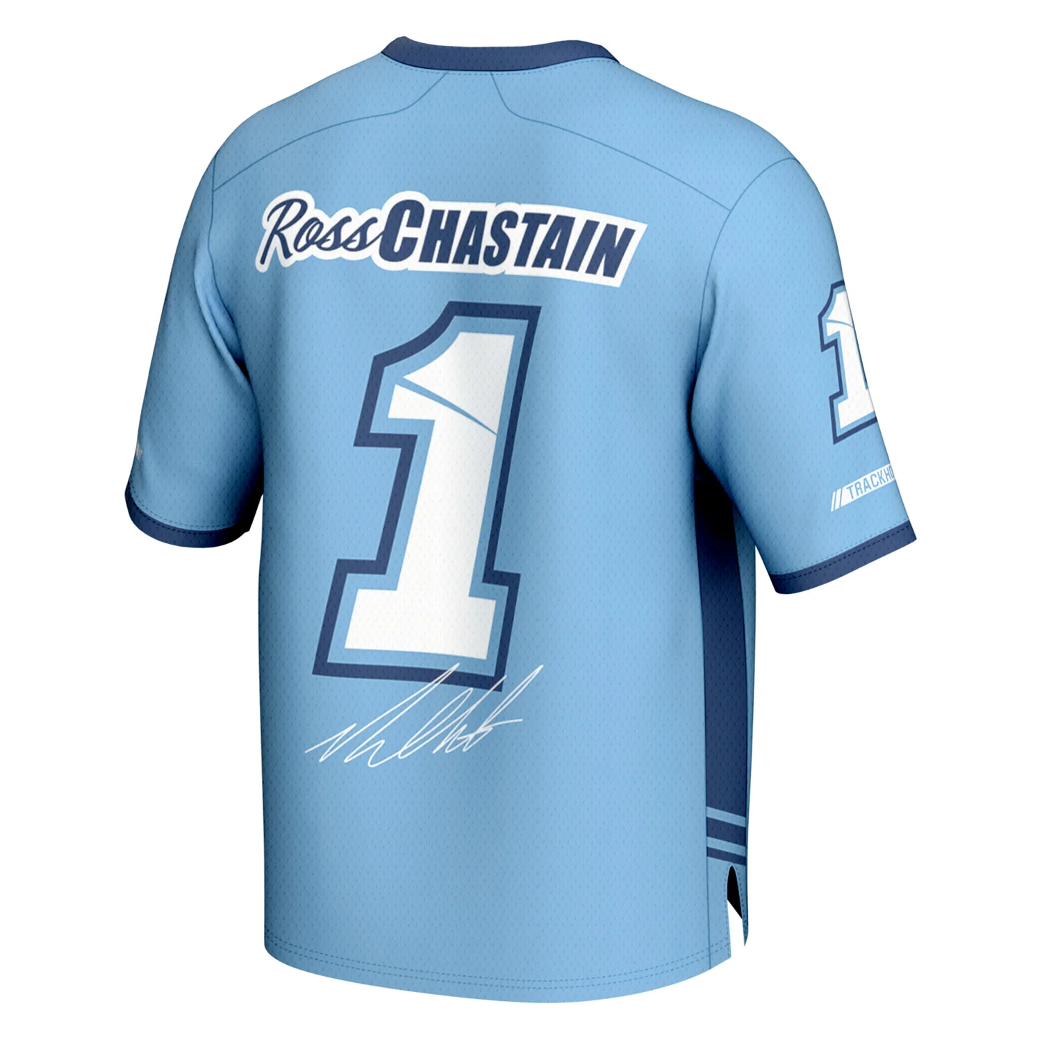 Ross Chastain Busch Light #1 ProSphere Football Jersey Blue Preorder - Currently Projected June - Image 3