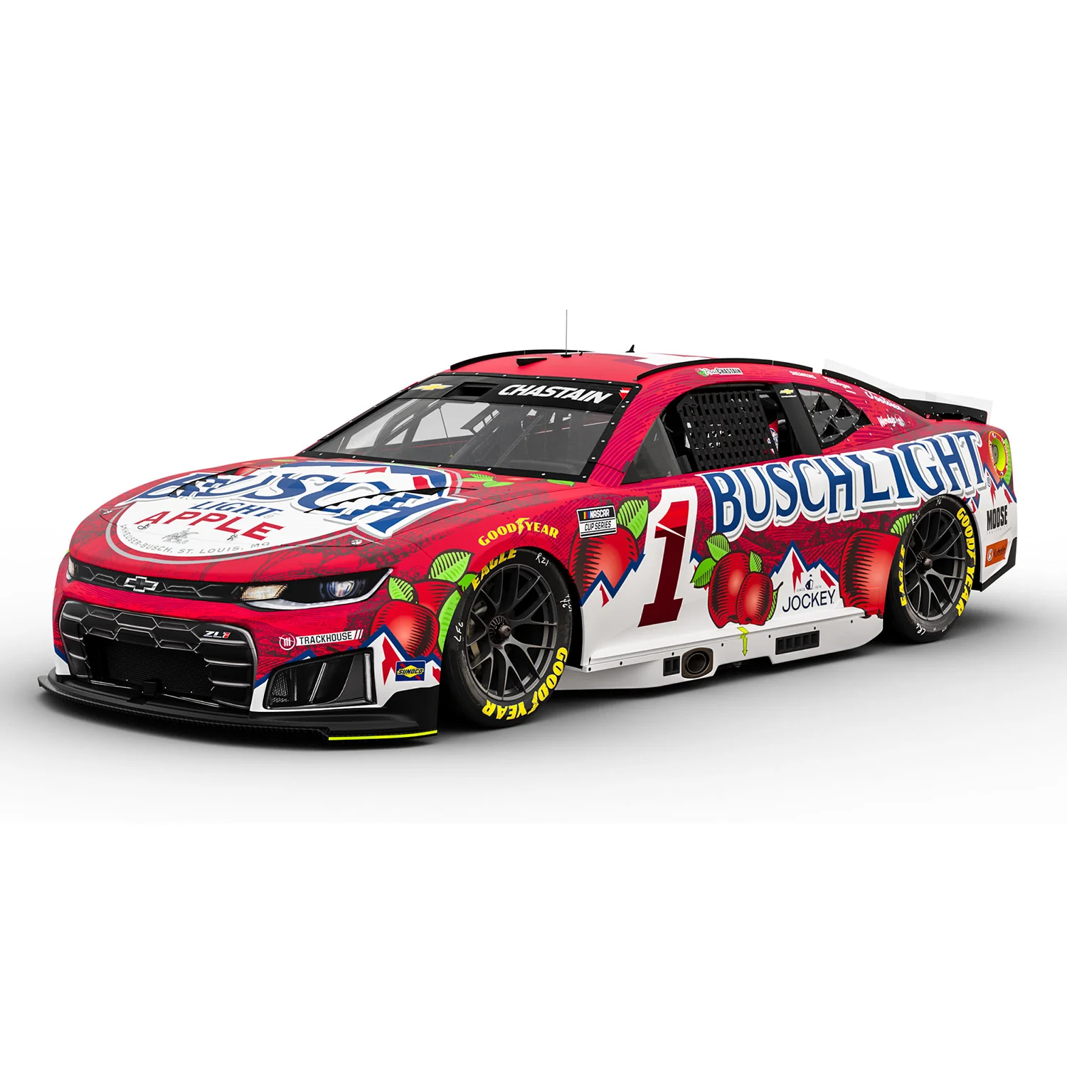 Ross Chastain Busch Light Apple 1:24 Standard 2026 Diecast Car Preorder - Currently Projected November