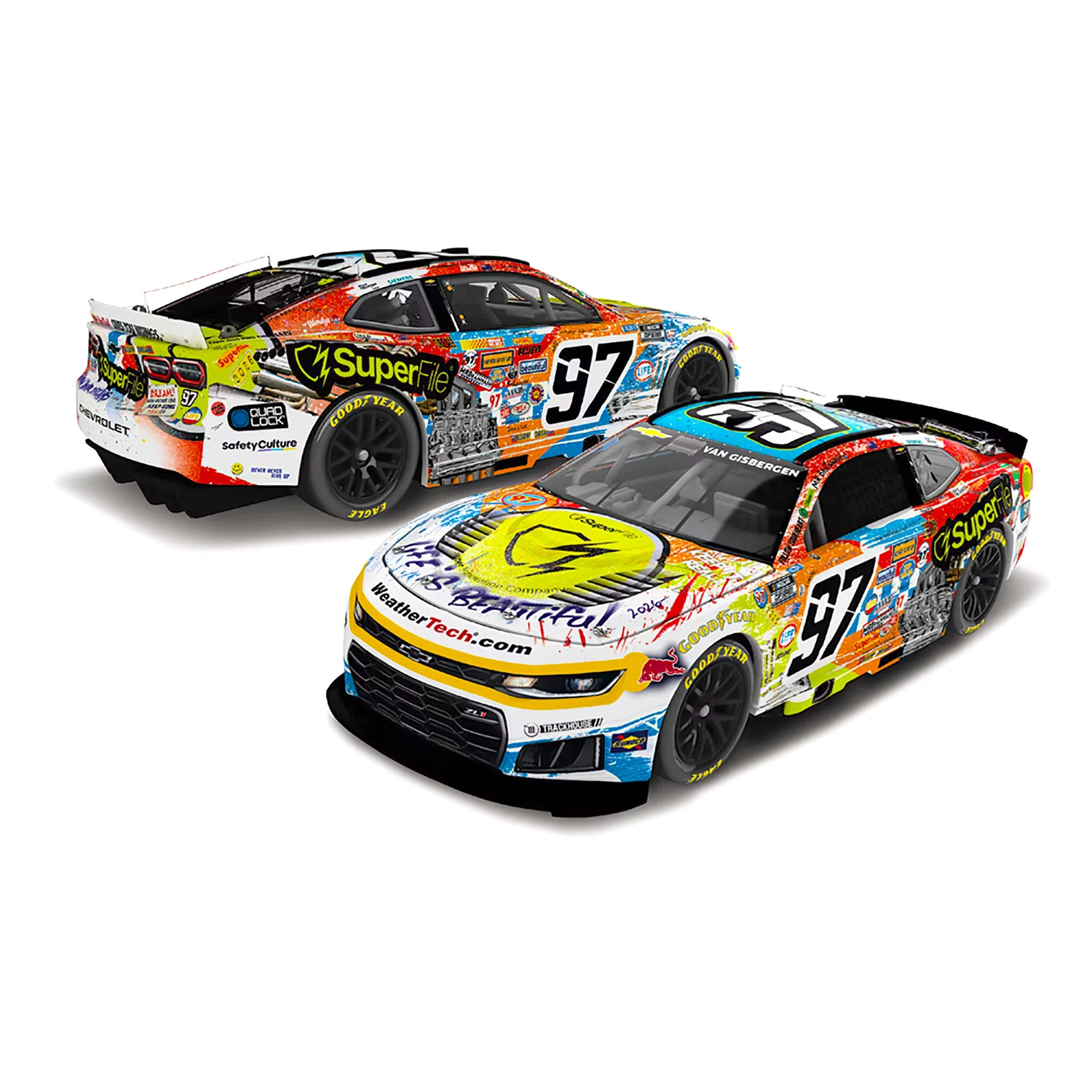 Shane van Gisbergen SuperFile / Mr. Brainwash 1:64 2026 Diecast Car Preorder - Currently Projected October