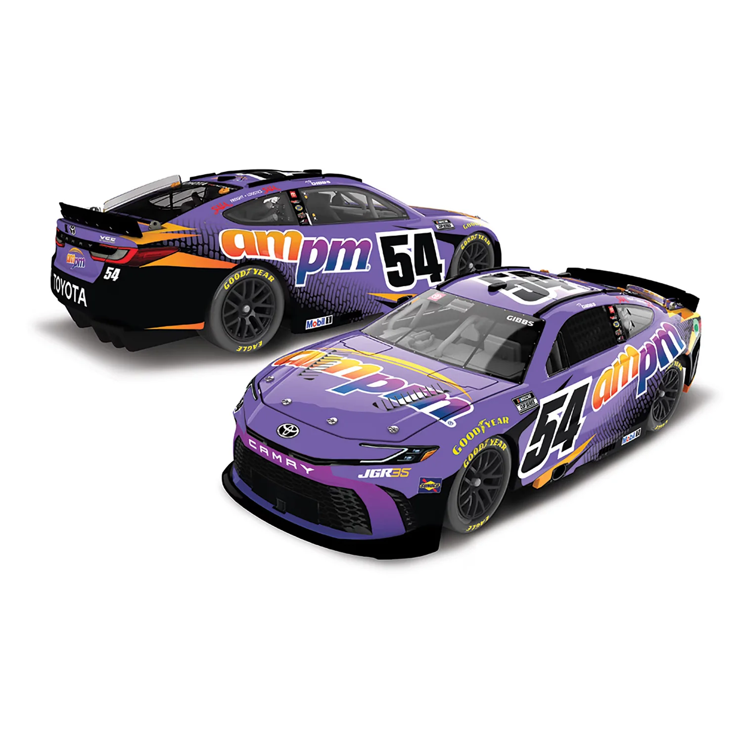 Ty Gibbs ampm 1:24 Color Chrome 2026 Diecast Car Preorder - Currently Projected October